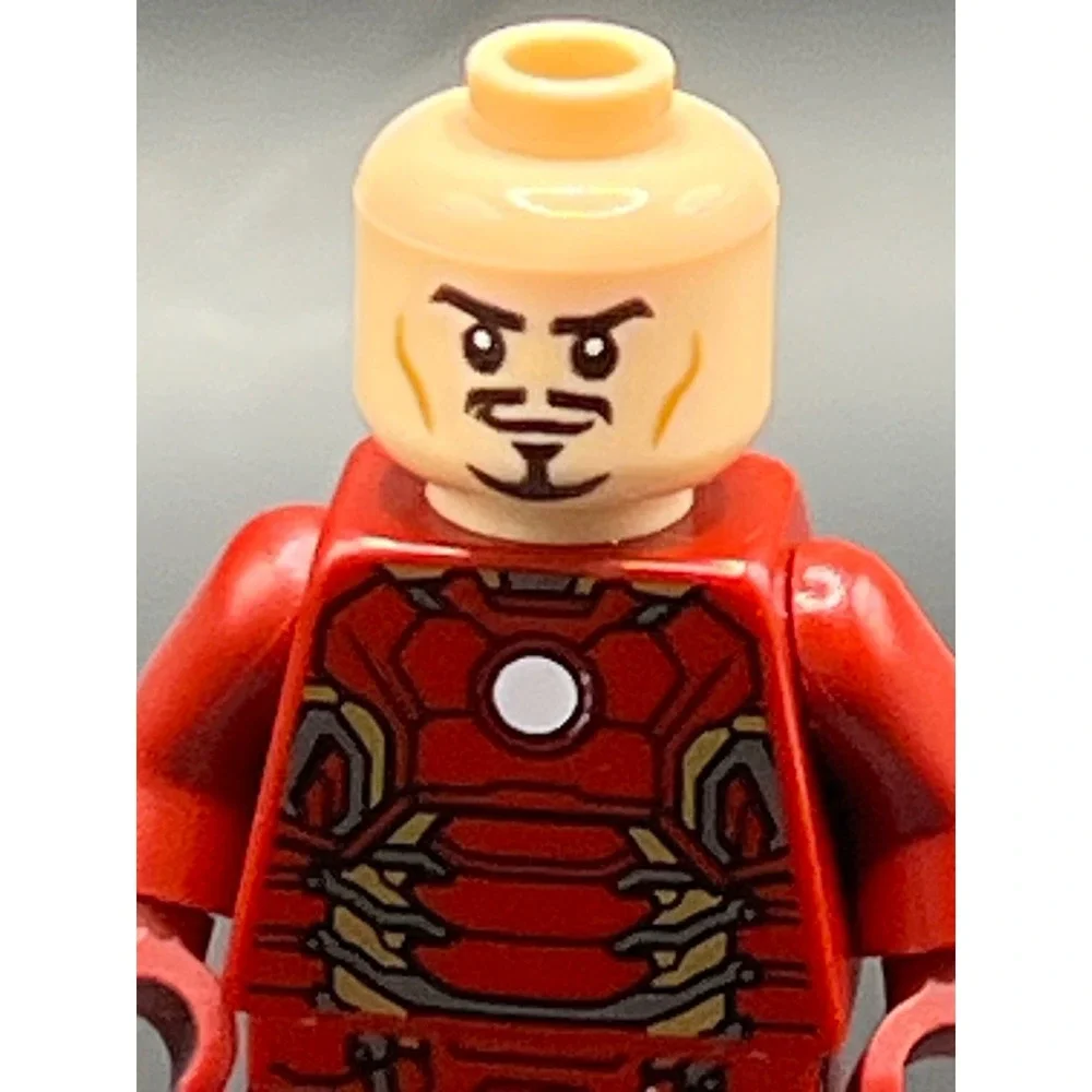Lego Marvel Iron Man Mark 43 Minifigure sh0167 Avengers Gold